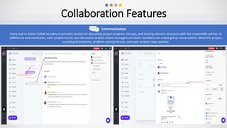 scopri activecollab, la soluzione ideale per la gestione dei progetti. ottimizza il tuo flusso di lavoro, collabora in tempo reale e monitora i progressi del tuo team con facilità. semplifica la pianificazione e raggiungi i tuoi obiettivi con activecollab.