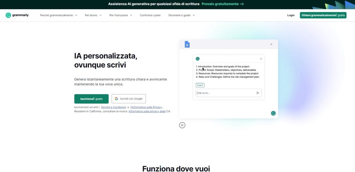 scopri come grammarly può diventare il tuo alleato nella scrittura. ottimizza i tuoi testi, migliora la grammatica e la chiarezza dei tuoi messaggi con questo strumento essenziale per ogni scrittore.