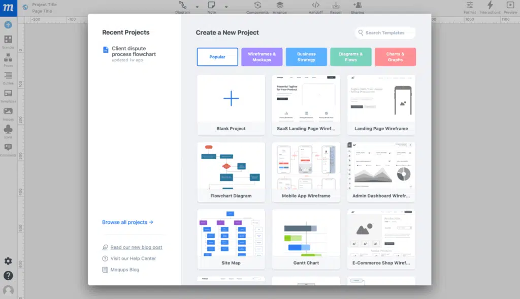 moqups è uno strumento di design e prototipazione online che consente di creare wireframe, mockup e diagrammi in modo semplice e intuitivo. perfetto per designer, sviluppatori e team di progetto che desiderano visualizzare le loro idee e collaborare in tempo reale.