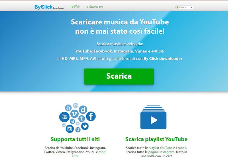 scarica video e musica in modo semplice e veloce! scopri una vasta selezione di contenuti da scaricare, perfetti per ascoltare in qualsiasi momento e ovunque. non perdere l'occasione di arricchire la tua libreria multimediale!