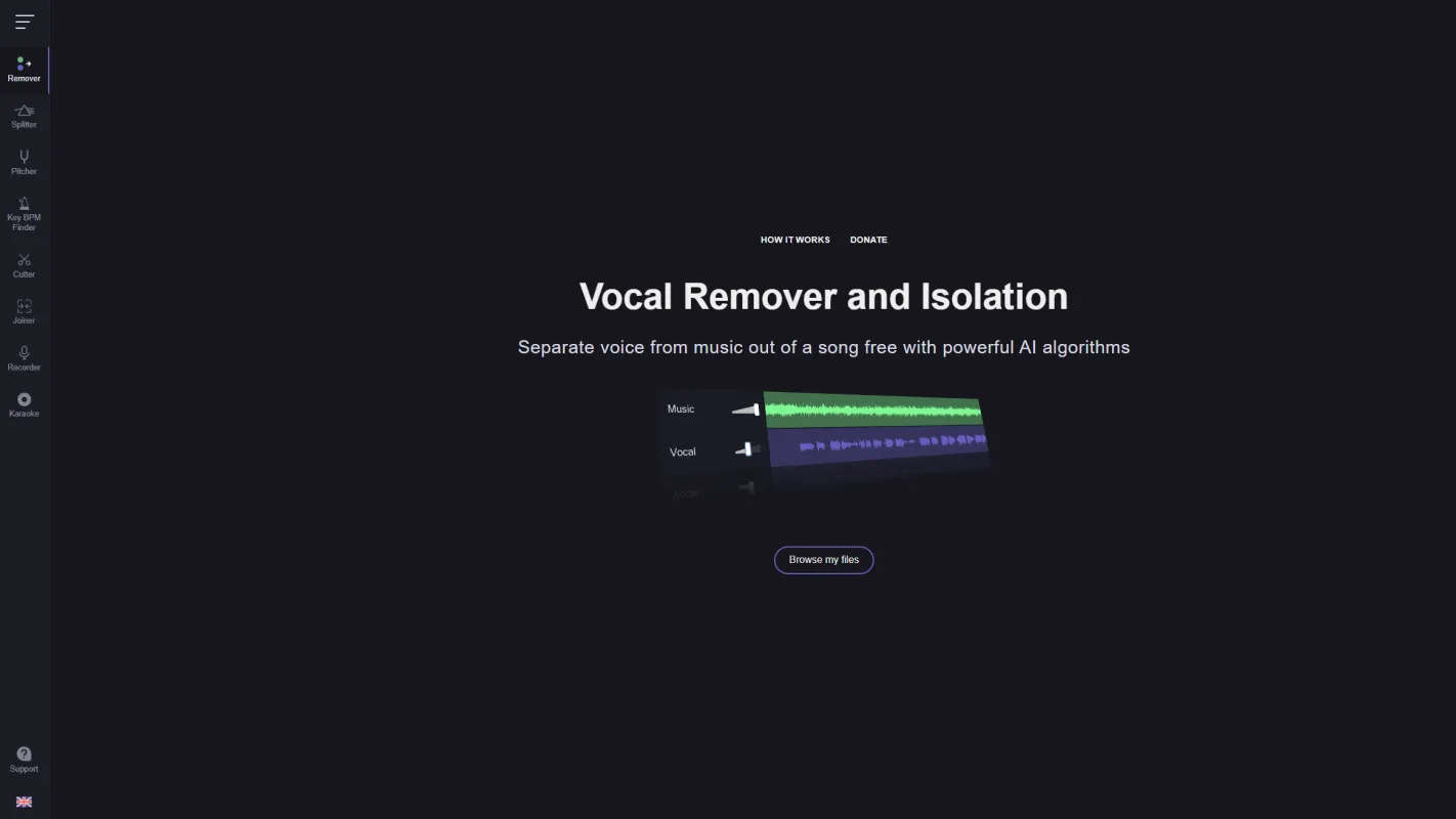 vocalremover è un potente strumento online che ti consente di rimuovere facilmente le tracce vocali dalle tue canzoni preferite. perfetto per musicisti, dj e appassionati di karaoke, questo servizio intuitivo ti aiuta a creare basi strumentali in pochi clic. provalo ora e trasforma la tua esperienza musicale!