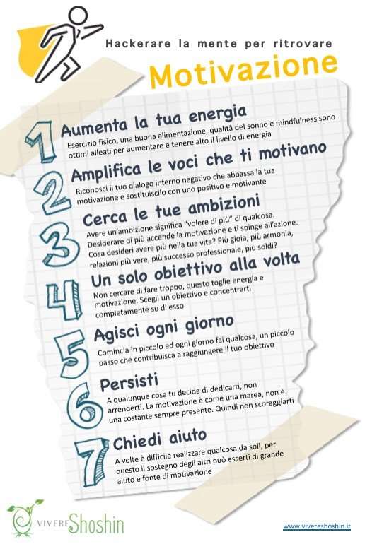 scopri come l'energia e la motivazione quotidiana possono trasformare la tua vita. tecniche pratiche e consigli utili per mantenerti attivo, ispirato e pronto a affrontare ogni giorno con entusiasmo.